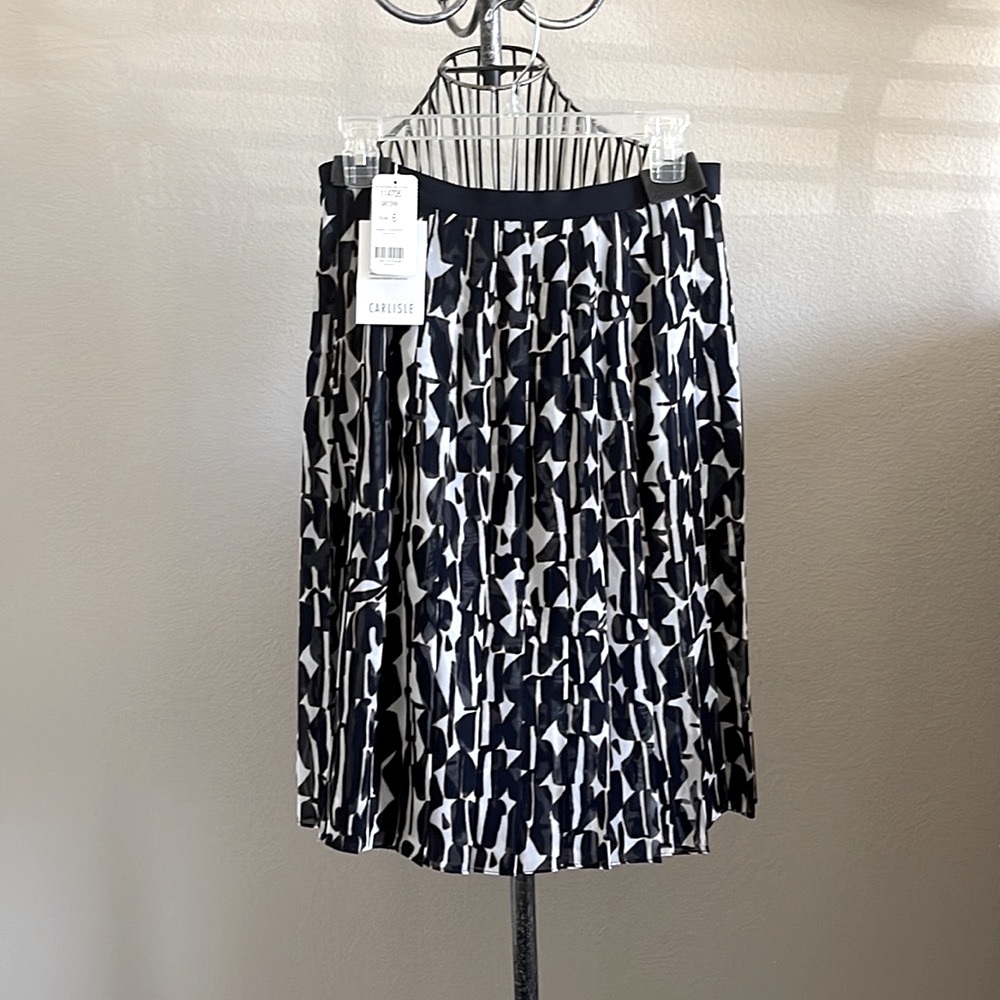 NWT Carlisle | Vintage Santorini Silk Skirt